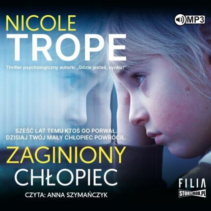 TROPE NICOLE - ZAGINIONY CHŁOPIEC. okładka książki audio