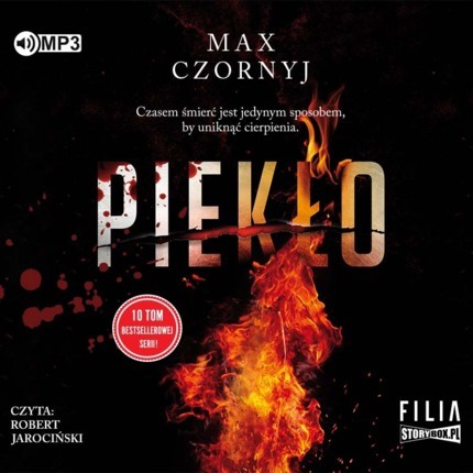 CZORNYJ MAX - KOMISARZ ERYK DERYŁO 10. PIEKŁO. okładka książki audio