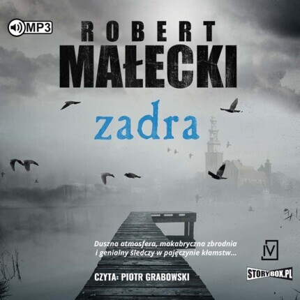 MAŁECKI ROBERT - BERNARD GROSS 3. ZADRA. okładka książki audio