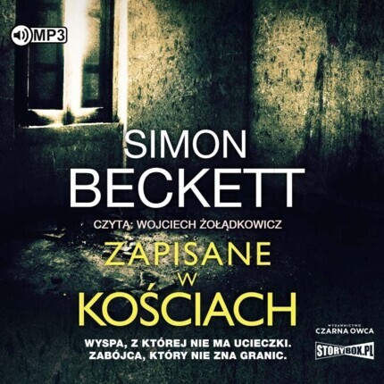 BECKETT SIMON - DAVID HUNTER 2. ZAPISANE W KOŚCIACH. okładka książki audio