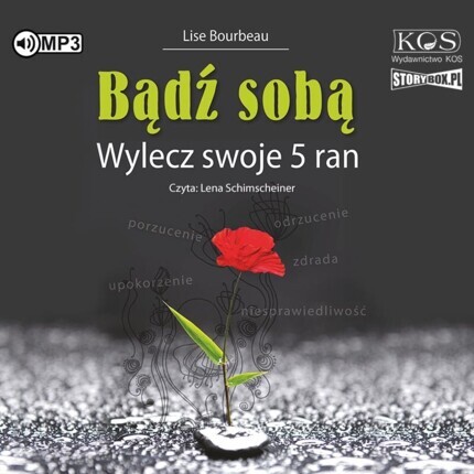 BOURBEAU LISE - BĄDŹ SOBĄ. WYLECZ SWOJE 5 RAN. okładka książki audio
