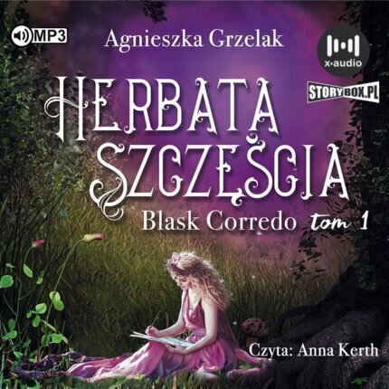 GRZELAK AGNIESZKA - BLASK CORREDO 1. HERBATA SZCZĘŚCIA. okładka książki audio
