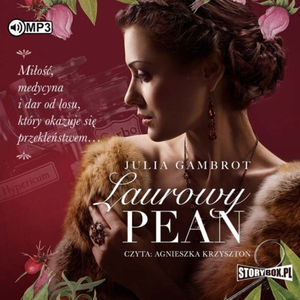 GAMBROT JULIA - LAUROWY PEAN. okładka książki audio