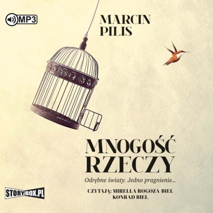 PILIS MARCIN - MNOGOŚĆ RZECZY. okładka książki audio