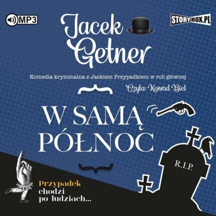 GETNER JACEK - DETEKTYW JACEK PRZYPADEK 5. W SAMĄ PÓŁNOC. okładka książki audio