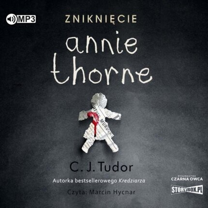 TUDOR C. J. - ZNIKNIĘCIE ANNIE THORNE. okładka książki audio
