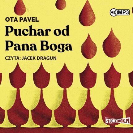 PAVEL OTA - PUCHAR OD PANA BOGA. okładka książki audio