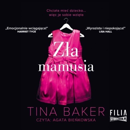 BAKER TINA - ZŁA MAMUSIA. okładka książki audio