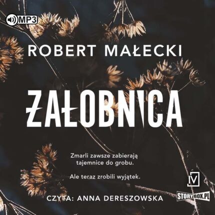 MAŁECKI ROBERT - ŻAŁOBNICA. okładka książki audio