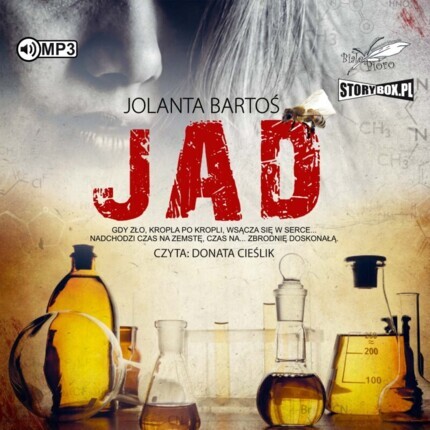 BARTOŚ JOLANTA - JAD. okładka książki audio