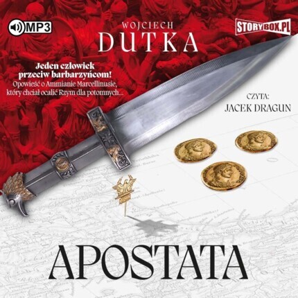 DUTKA WOJCIECH - APOSTATA. okładka książki audio