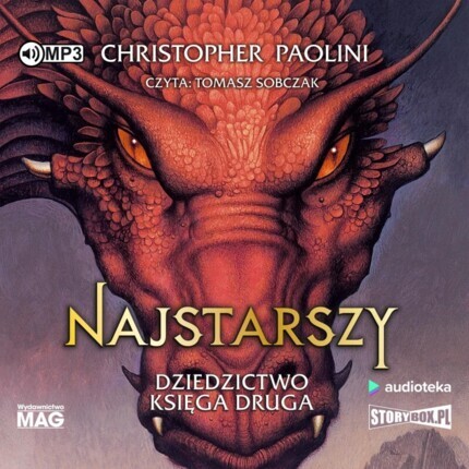 PAOLINI CHRISTOPHER - DZIEDZICTWO 2. NAJSTARSZY. okładka książki audio