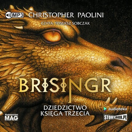 PAOLINI CHRISTOPHER - DZIEDZICTWO 3. BRISINGR. okładka książki audio