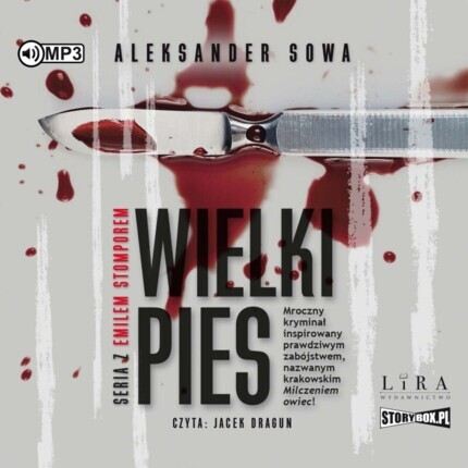 SOWA ALEKSANDER - SERIA Z EMILEM STOMPOREM 4. WIELKI PIES. okładka książki audio