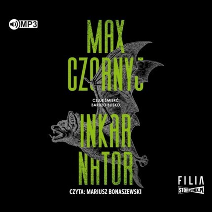 CZORNYJ MAX - HONORIUSZ MOND 3. INKARNATOR. okładka książki audio