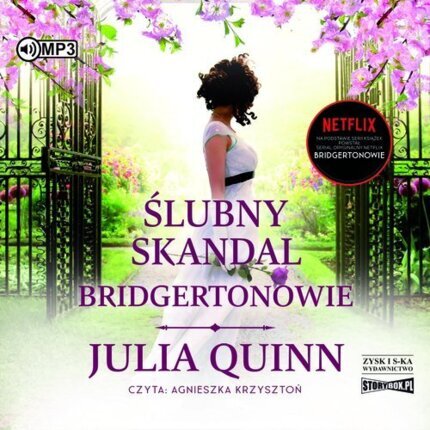 QUINN JULIA - BRIDGERTONOWIE 8. ŚLUBNY SKANDAL. okładka płyty audio