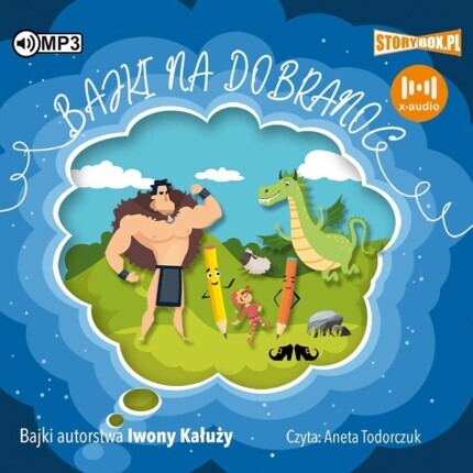 KAŁUŻA IWONA - BAJKI NA DOBRANOC. okładka książki audio