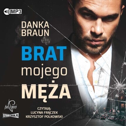 BRAUN DANKA - BRAT MOJEGO MĘŻA. okładka książki audio