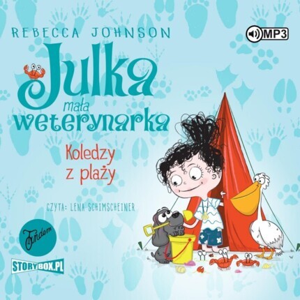 JOHNSON REBECCA – JULKA, MAŁA WETERYNARKA 5. KOLEDZY Z PLAŻY. okładka książki audio