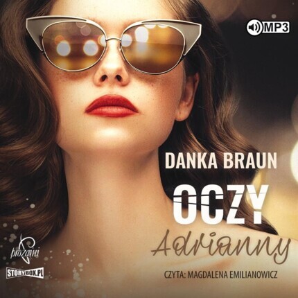 BRAUN DANKA - OCZY ADRIANNY. okładka książki audio
