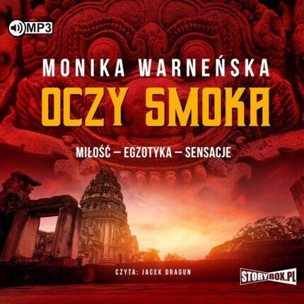 WARNEŃSKA MONIKA - OCZY SMOKA. MIŁOŚĆ. okładka książki audio