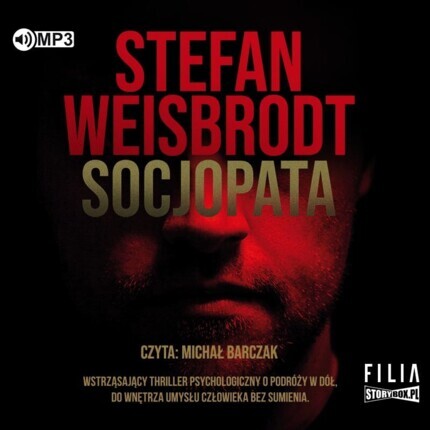 WEISBRODT STEFAN - SOCJOPATA. okładka książki audio