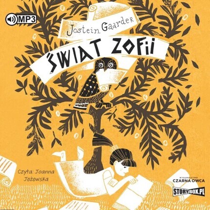 GAARDER JOSTEIN - ŚWIAT ZOFII. okładka książki audio
