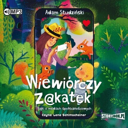 STUDZIŃSKI ADAM - WIEWIÓRCZY ZAKĄTEK. okładka książki audio