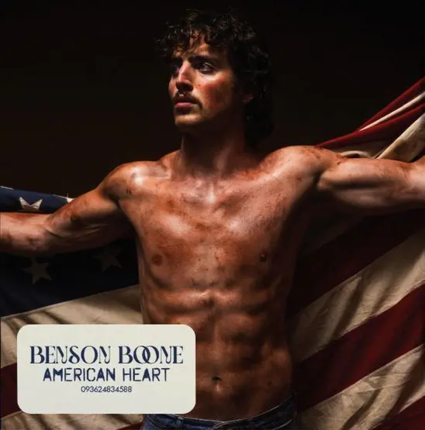 BOONE BENSON - American Heart. Okładka płyty