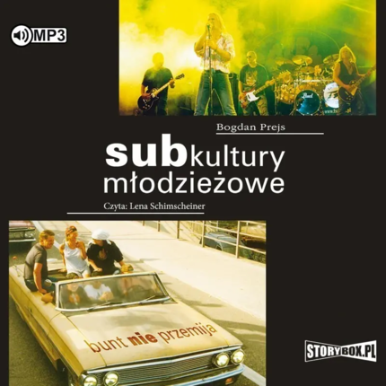PREJS BOGDAN - SUBKULTURY MŁODZIEŻOWE. Okładka książki audio