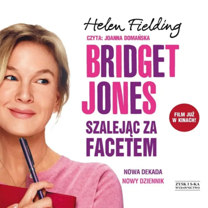 FIELDING HELEN - BRIDGET JONES 3. SZALEJĄC ZA FACETEM. Okładka książki audio