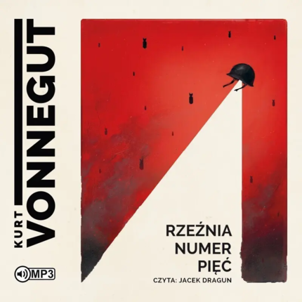 VONNEGUT KURT - RZEŹNIA NUMER PIĘĆ. Okładka książki audio