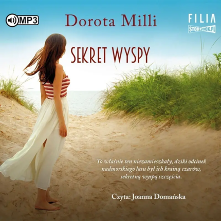 MILLI DOROTA - DZIWNÓW 3. SEKRET WYSPY. Okładka książki audio