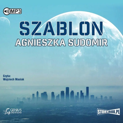 SUDOMIR AGNIESZKA - SZABLON. Okładka książki audio