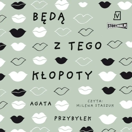 PRZYBYŁEK BEATA - DŁUŻSZA PRZERWA 1. BĘDĄ Z TEGO KŁOPOTY. Okładka książki audio