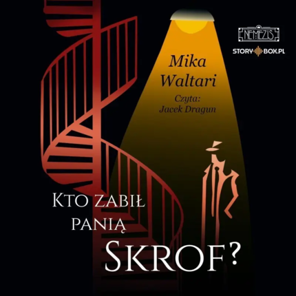 WALTARI MIKA - KOMISARZ PALMU 1. KTO ZABIŁ PANIĄ SKROF? Okładka książki audio