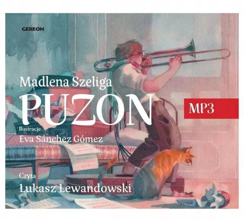 SZELIGA MADLENA - PUZON. Okładka książki audio