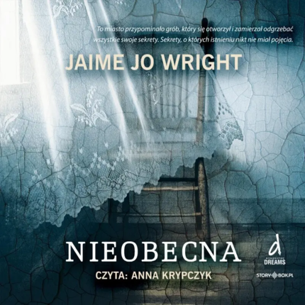 WRIGHT JAIME JO - NIEOBECNA. Okładka książki audio
