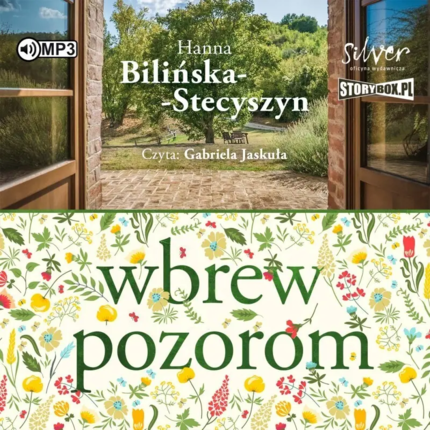 BILIŃSKA-STECYSZYN HANNA - WBREW POZOROM. Okładka książki audio