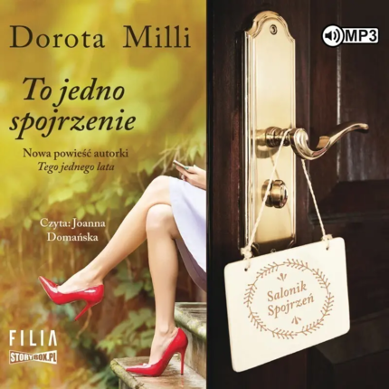 Milli Dorota - To jedno spojrzenie. okładka ksiązki audio