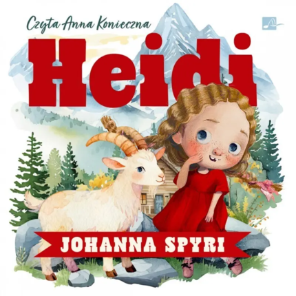 Spyri Johanna - Heidi. okładka ksiązki audio