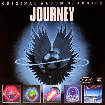JOURNEY - Original Album Classics: Infinity, Evolution, Escape, Frontiers, Raised In Radio. Okładka płyty