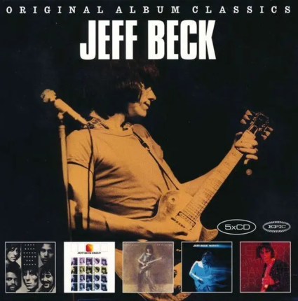 BECK JEFF - Original Album Classics: Rough And Ready, Jeff Beck Group, Blow By Blow, Wired, Jeff Beck with Jan Hammer Group Live. Okładka płyty
