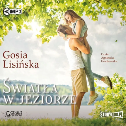 Lisińska Gosia - Światła w jeziorze. okładka książki audio
