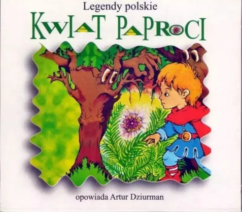 Kwiat paproci. okładka książki audio