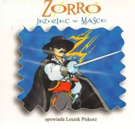 Zorro. Jeździec bez maski. okładka książki audio