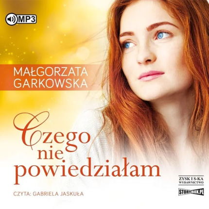 Garkowska Małgorzata - Czego nie powiedzialam. okładka książki audio