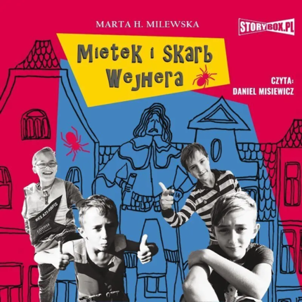 Milewska Marta H. - Mietek i skarb Wejhera. okładka książki audio
