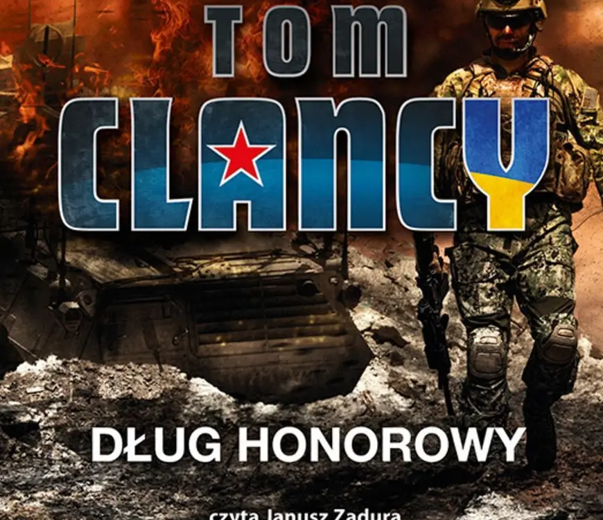 CLANCY TOM – JACK RYAN 8. DŁUG HONOROWY. okładka książki audio