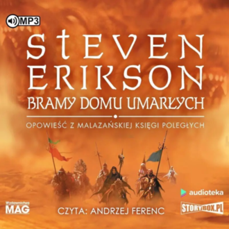 Erikson Steven - Bramy Domu Umarłych. okładka książki audio